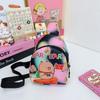 Atacado Transfronteiriço Bolsa de Ombro Kapibala Infantil, Moderna, Casual e Fofa Bolsa Transversal para Meninas, Nova Bolsa de Peito para Meninos
