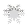 Fábrica fuente hueco blanco copo de nieve tarjeta de asiento nombre escrito a mano tarjeta plegable bendición tarjeta de mesa tarjeta de mesa Shenzhen en stock