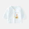 Ropa de bebé de medio espalda para recién nacidos Ropa interior para bebé Algodón sin huesos Capa de aire de primavera y otoño Pijamas Ropa de monje Chaqueta Recién nacido