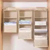 Armario Colgante Bolsa de Almacenamiento de Tela Bolsa Colgante Almacenamiento de Ropa Colgante Multicapa para Dormitorio al por Mayor