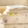 2026 Nuevo Juego de Sábana de Gasa de Doble Capa de Tres Piezas con Diseño Impreso Estilo Ins para Dormitorio y Dormitorio de Estudiante Sábana Individual