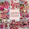 Flores Artificiales para Fiestas de Compromiso, Flores Falsas para Bodas, Decoraciones para Sala de Estar, Celebraciones de Bodas, Decoración del Hogar, Señales Guía para Hoteles, Decoración Suave para Banquetes, Fotografía