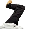Pantalones de Chándal Marrones Estilo Old Money para Hombre Otoño Americanos de Peso Pesado Pierna Recta Largos cleanfit Marca de Moda Pantalones Deportivos Casuales