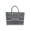 Nova Bolsa Tote de Feltro com Impressão de Logo, Bolsa de Tecido para Armazenamento, Bolsa de Presente, Grande Capacidade, Portátil, Bolsa Ecológica para o Dia a Dia