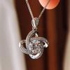 Pingente de Diamante Simulado Pingente de Diamante Artificial Moissanita