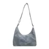 Nova bolsa de ombro sob o braço, bolsa de ombro feminina, molde para bolsa tote jeans, adequada para o trajeto