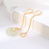Ganchos para Pendientes de Plata de Ley 925 Accesorios Pendientes de Jade Pendientes Ganchos Vacíos DIY Pendientes con Hebilla de Seguridad Color Oro Rosa Soporte Vacío para Mujer