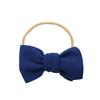 INS Arco Infantil Faixa de Cabelo Tecido Acessórios para o Cabelo Capacete Sem Traços do Bebê Nylon Dupla Gravata Headband