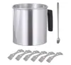 Kits de velas DIY kit para hacer velas suministros traje Velas de cera de soja para aromaterapia suministros para manualidades