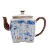 Regalo de Negocios Taza Rápida para Invitados Olla de Mano Un Juego de Té de Viaje de Una Olla y Cuatro Tazas Traje Regalo de Acompañamiento de la Empresa Portátil Simple
