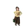 [En Stock] Conjunto para Niña 2026 Otoño Infantil Estampado de Puntos Coloridos Dibujos Animados Camiseta de Manga Larga Cuello Redondo Pantalones Estilo Coreano
