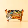 Imanes de Refrigerador de Madera de Monumentos Chinos, Ciudades Turísticas, Hong Kong, Macao, Qingdao, Xuzhou, Imanes de Refrigerador de Shanghái al por Mayor