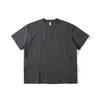 Camiseta Funcional de Manga Corta Holgada con Bolsillos Decorados para Hombre, Nueva de Verano 2026, con Cremallera Invisible y Mangas Tres Cuartos, Moderna