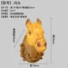 Lámpara de pared creativa estilo industrial retro americano con animales para pasillo y pared de fondo de sala de estar, con astas de ciervo, león, caballo, lobo y vaca luces decorativas