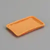 Mini estante para pan estante de frutas de simulación en miniatura modelo de plato de ratán adornos resina comida juguetes para casa de juegos infantiles