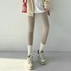 Leggings de piel de tiburón para primavera y otoño, pantalones de yoga que levantan la cadera y el vientre, pantalones de mujer de cintura alta ajustados de nueve puntos para uso exterior de Barbie