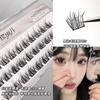 Sakura Lier 5D Mink Velvet Cílios Postiços Bebê Curvo Mãe Nascida Natural Lazy Trilogy Cílios Artificiais Iniciante Cluster Único