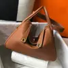 2025 Nueva Mini Bolsa Lindy Mini Bolsa Doctora Piel de Vaca Bolso de Mujer Bandolera Cruzada Bolsa Caja de Medicina Bolsa Pequeña