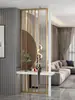Vidro Artístico Chinês de Luxo Moderno Porta de Entrada Divisória de Entrada Sala de Estar Vidro Temperado Fosco Quarto Banheiro Transmissão de Luz