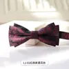 Pajarita para Hombre Boda Novio Padrino Banquete Fiesta Cabeza Plana Pajarita Vestido Formal Casual Negocios Caballero Doble Corbata