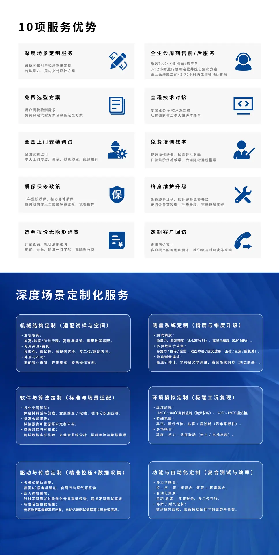 服务优势