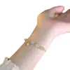 Design de Nicho Melhor Amiga Estilo Chinês Sino Dourado Pingente Pulseira Pulseira Presente Especial