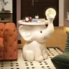 Fabricante Popular Alemán 2026 Elefante Lindo Adornos de Pie Sala de Estar Grandes Simples Modernos Dibujos Animados Creativos Sofá