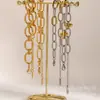 Pulsera de Acero de Titanio con Diseño de Diamante Retorcido Estilo Europeo y Americano Lele Jewelry para Hombres y Mujeres, Diseño de Nicho Hip-Hop de Moda con un Estilo Fresco y Minimalista