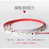Lámpara LED con lámpara lineal de 220v adhesiva impermeable sin conductor alto voltaje lámpara suave con ranura para cable parche autoadhesivo tira de luz