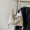 Bolsa Cruzada de Hombro con Lazo para Estudiantes Universitarias Bolsa de Transporte para el Día a Día para Mujer Nueva de Verano 2024 Gran Capacidad