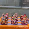 Cavalo de Madeira Arco-Íris Premium, Fofo e Versátil, Acessórios DIY para Pulseiras, Contas, Cordões Trançados, Pingentes Criativos