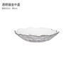 Plato de fruta de cristal creativo transfronterizo con sonido tembloroso, cosas buenas recomendadas para hoteles, plato de fruta perezoso, plato de fruta de cristal europeo transparente