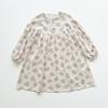 Vestido de Manga Larga para Niña con Estampado Artístico Estilo Bosque Primavera 2026 Casual Holgado Vestido Infantil para Niñas Pequeñas