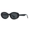 2535 Gafas de Sol de Alta Gama para Mujer, Retro Ovaladas Modernas para Fotografía Callejera, Gafas de Sol Polarizadas, Tendencia Popular, Gafas Modernas