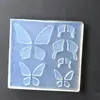 Nuevo Molde de Silicona Ultra-Delgado con Patrón de Mariposa Simulada, Ultra-Claro, Alta Transparencia