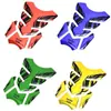Pegatina Decorativa de Llama de Goma Blanda de PVC Modificada para Motocicleta Pegatina Anti-Rayones Pegatina para Tanque de Combustible de Motocicleta Pegatina de Espina de Pez Accesorios para Automóviles y Motocicletas