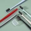 Escova de Dentes Adulto Doméstica Hotel Descartável Cor Doce Japonesa Cerdas Macias Carvão de Bambu Suprimentos para Casamento Escova de Dentes Grande Vermelha