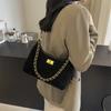 Bolso de Hombro con Cadena Estilo Chanel Acolchado Retro Transfronterizo para Mujer 2026 Nuevo Bolso Versátil de Axila Bolso de Hombro Cruzado