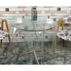 PVC Transparente Cristal Vidro Macio Borracha Macia Folha Cortina de Porta Janela À Prova de Vento Impermeável Tábua de Passar Toalha de Mesa Tapete