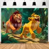 Directo de fábrica El Rey León Simba Mufasana Nuevo Arreglo de Fiesta Cumpleaños Cálido Foto Infantil