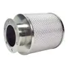 Filtro de Poeira com Boca Flangeada 200*250 Elemento Filtrante de Poeira Revestido de Poliéster Filtro de Poeira para Tubo Respirador