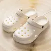 Zapatos con Agujeros para Mujer Verano Playa Suela Gruesa Antideslizantes Resistentes al Olor Pareja Uso Exterior Conducir Doble Uso Sandalias EVA