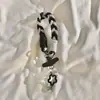 Colgante de Estrella Rosa Brillante Divertido y Moderno Lanyard para Teléfono Estilo Corto Encanto para Bolso Pulsera Universal para Teléfonos