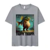 Camisetas Gráficas de Algodón Divertidas de Peces Trippi Troppi Brainrot Italiano