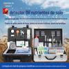 Detector de nutrientes do solo de alta inteligência, detector de nitrogênio, fósforo e potássio para fertilizantes do solo, instrumento de teste de fórmula do solo, detector de solo