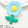 Acessórios Grandes de Resina Girassol Acessórios Artesanais DIY Grampo de Cabelo Caixa de Armazenamento para Copo d'Água Sapatos com Furos Capa de Celular