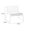 Silla Ins Nórdica, Silla de Comedor Moderna de Hierro Artístico de Lujo Ligero, Mueble Sencillo de Mesa y Silla para Balcón al Aire Libre, Ocio, Celebridad de Internet, Hogar