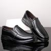 Sapatos Masculinos de Couro para Homens de Meia-Idade para a Primavera Transfronteiriça Sapatos Masculinos Casuais de Negócios Sapatos Masculinos para Homens de Meia-Idade e Idosos Sola Macia Superfície Macia Sapatos de Pai