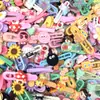 Pinzas para el pelo en forma de U de puesto callejero para niños y niñas, Pinzas laterales de dibujos animados de moda para flequillo y pelo lateral, Accesorios para el pelo