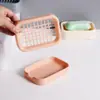 Jabonera para Baño de Dormitorio Estudiantil, Jabonera con Drenaje para Estudiantes de Primer Año de Universidad, Portátil para Viajes y Uso en Casa